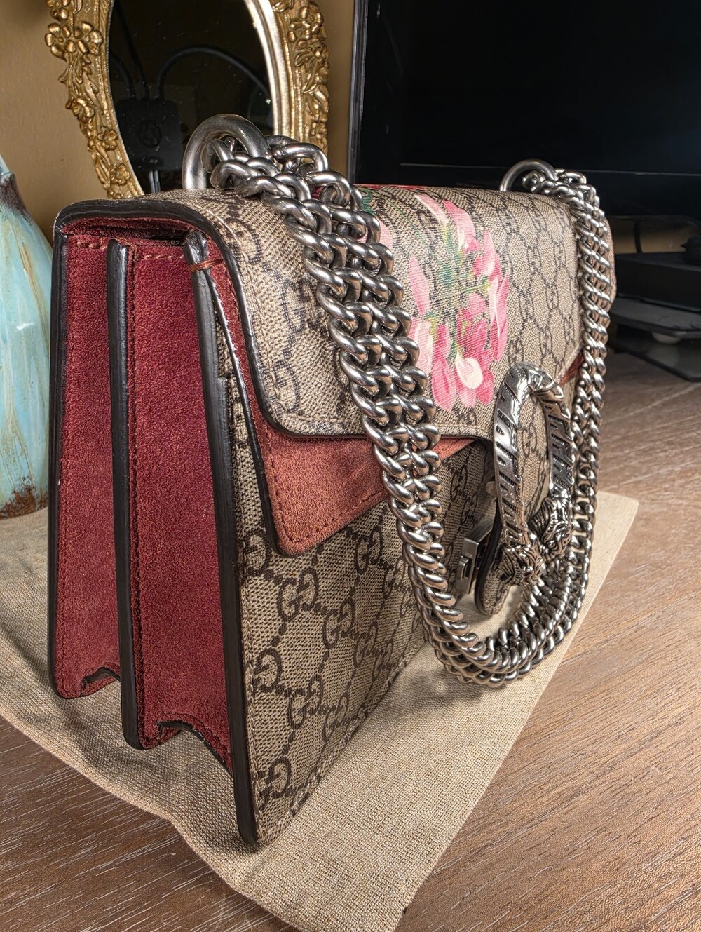 Gucci Supreme Dionysus GG Blooms Floral Crossbody w/ COA (Retail $2350) - Picture 5 of 16